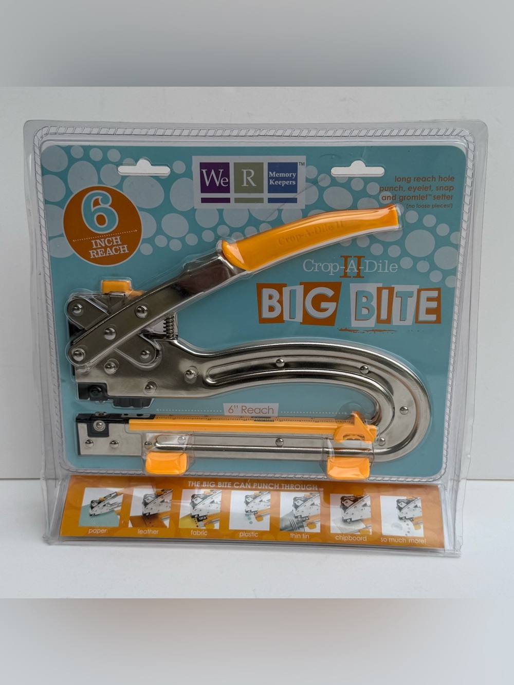 Crop-A-Dile II Big Bite Punch 6" Reach New